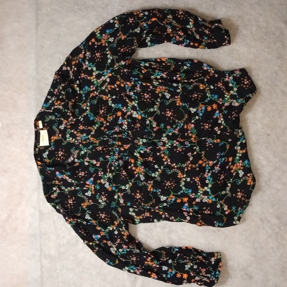 Maeve Floral Top Multicolored